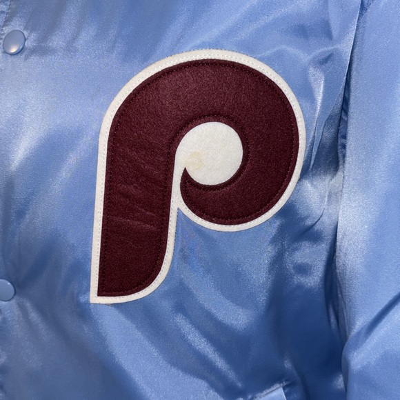 Vintage Cooperstown By Majestic Phillies Jacket - Picture 3 of 12